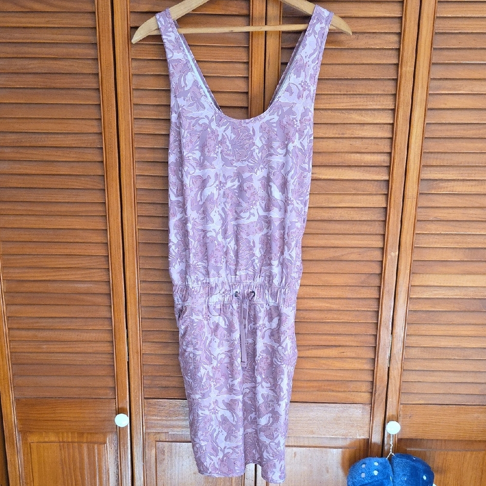 Patagonia Mauve Patterned Backless Dress
